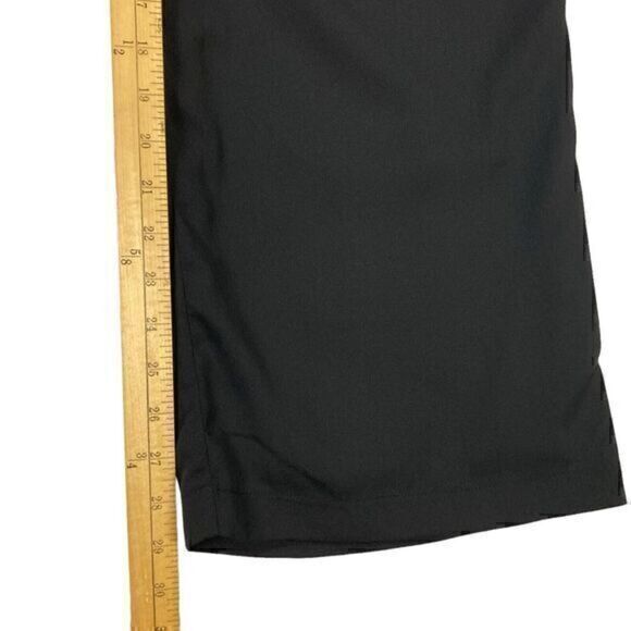 Lulus Pants Women XS Black Chic Pleated High-Waisted Wide-Leg Flare Trousers New - Picture 12 of 14